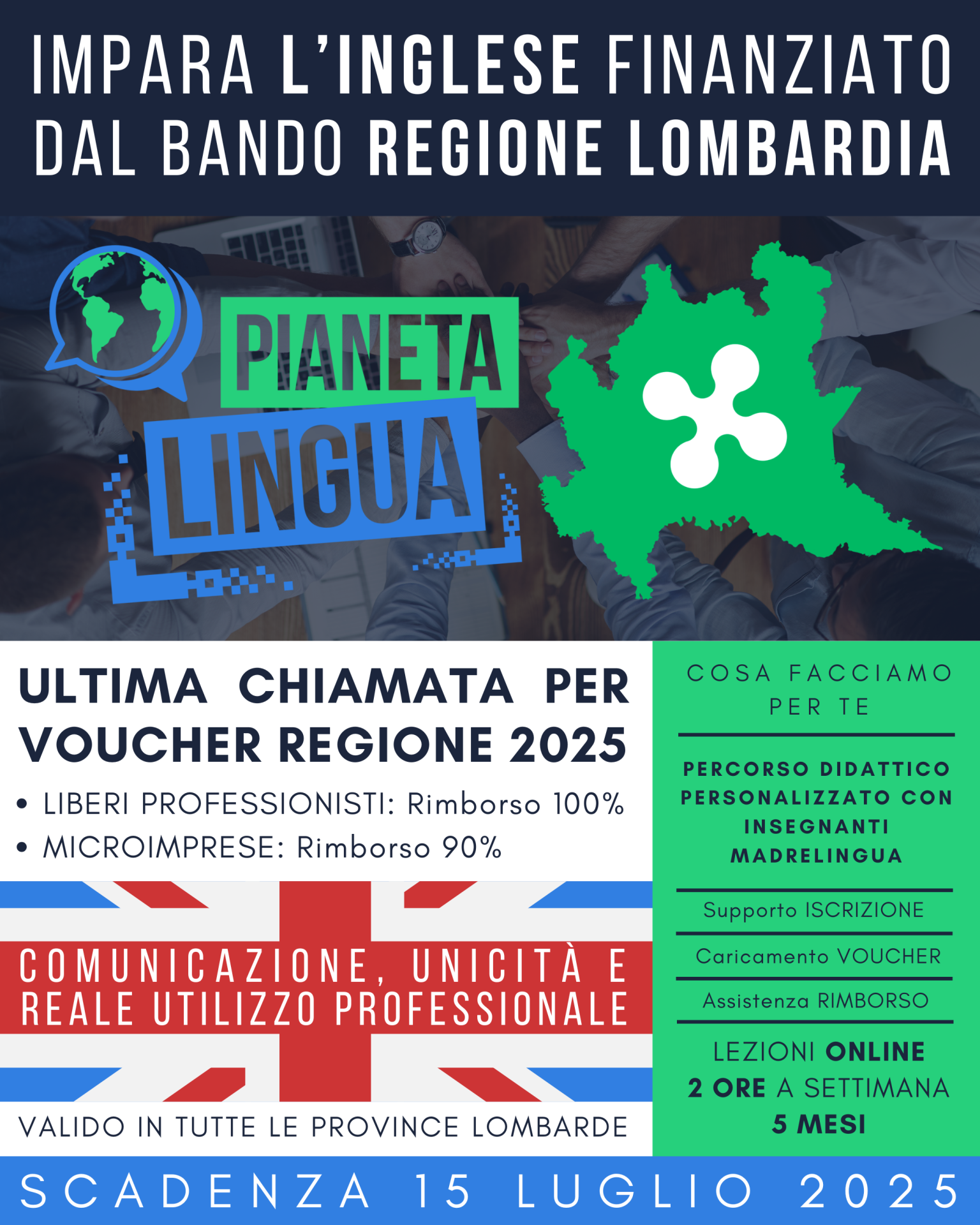 Bando Regione – Pianeta Lingua